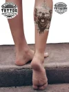 tatouage-ephemere-ours-tatouage-mollet-temporary-tattoo-design tatouage-ephemere-ours-tatouage-mollet-temporary-tattoo-design