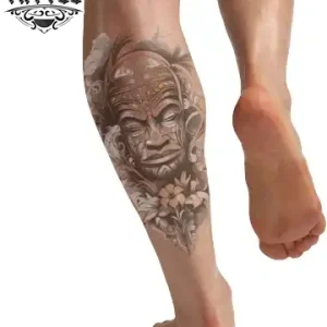 tatouage_ephemere_polynesien_mollet tatouage_ephemere_polynesien_mollet
