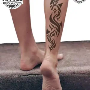 tatouage ephemere tribal mollet design unique tatouage ephemere tribal mollet design unique