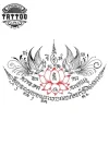 tatouage-thailandais-ephemere-traditionnel-motif-authentique tatouage-thailandais-ephemere-traditionnel-motif-authentique