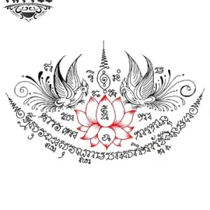 tatouage-thailandais-ephemere-traditionnel-motif-authentique tatouage-thailandais-ephemere-traditionnel-motif-authentique