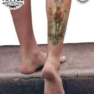 tatouage-ephemere-nature-mollet-design-unique-naturel tatouage-ephemere-nature-mollet-design-unique-naturel