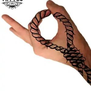 tatouage-ephemere-noeud-doigt-discret-elegant tatouage-ephemere-noeud-doigt-discret-elegant