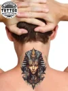 tatouage ephemere nuque egyptien original