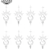 Petit tatouage éphémère nuque femme discret tendance Petit tatouage éphémère nuque femme discret tendance