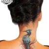 tatouage-ephemere-hirondelle-nuque tatouage-ephemere-hirondelle-nuque