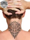 tatouage-ephemere-nuque-homme-tendance-style tatouage-ephemere-nuque-homme-tendance-style