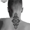 tatouage-ephemere-nuque-motif-mandala-indolore-style tatouage-ephemere-nuque-motif-mandala-indolore-style