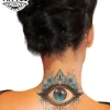 édition de tatouage éphémère œil pour nuque design original édition de tatouage éphémère œil pour nuque design original