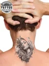 tatouage-ephemere-nuque-vierge-design-unique tatouage-ephemere-nuque-vierge-design-unique