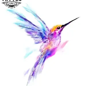 tatouage-oiseau-ephemere-aquarelle-art-corporel-temporaire