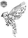 tatouage-éphémère-oiseau-note-musique-design