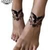 tatouage-ephemere-oiseau-cheville-femme tatouage-ephemere-oiseau-cheville-femme