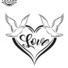 tatouage-ephemere-oiseau-colombe-design-temporaire tatouage-ephemere-oiseau-colombe-design-temporaire