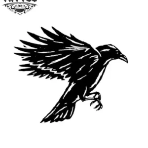 tatouage-ephemere-corbeau-oiseau-noir-design-mystique tatouage-ephemere-corbeau-oiseau-noir-design-mystique