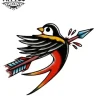 tatouage-oiseau-ephemere-vintage-design-temporaire-art-corporel tatouage-oiseau-ephemere-vintage-design-temporaire-art-corporel