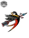 tatouage-oiseau-ephemere-vintage-design-temporaire-art-corporel tatouage-oiseau-ephemere-vintage-design-temporaire-art-corporel