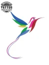 tatouage-ephemere-oiseau-design-v-exquis tatouage-ephemere-oiseau-design-v-exquis