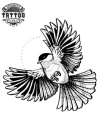 tatouage-oiseau-design-V-temporaire-collection-tatouage-ephemere tatouage-oiseau-design-V-temporaire-collection-tatouage-ephemere