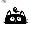 tatouage-ephemere-oiseau-et-chat-design-unique-ensemble tatouage-ephemere-oiseau-et-chat-design-unique-ensemble