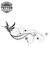 tatouage ephémère oiseau design V art corporel temporaire tatouage ephémère oiseau design V art corporel temporaire