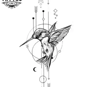 tatouage-oiseau-ephemere-geometrique-design-tendance