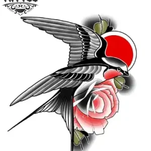 tatouage-oiseau-ephemere-design-v-unique-artistique tatouage-oiseau-ephemere-design-v-unique-artistique