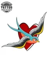 tatouage-oiseau-marin-ephémère-design-temporaire-peau tatouage-oiseau-marin-ephémère-design-temporaire-peau