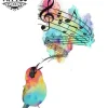 tatouage-ephemere-oiseau-musique-melodieuse tatouage-ephemere-oiseau-musique-melodieuse
