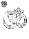 tatouage ephémère Om bouddhisme signe spirituel tatouage BOUDDHISME tatouage ephémère Om bouddhisme signe spirituel tatouage BOUDDHISME