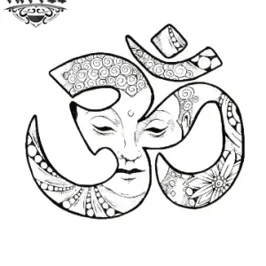 tatouage ephémère Om bouddhisme signe spirituel tatouage BOUDDHISME tatouage ephémère Om bouddhisme signe spirituel tatouage BOUDDHISME