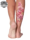 tatouage-mollet-ephemere-orchidee-design-floral-temporaire tatouage-mollet-ephemere-orchidee-design-floral-temporaire