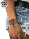 tatouage-poignet-ephemere-oriental-femme-elegance-sublimo tatouage-poignet-ephemere-oriental-femme-elegance-sublimo