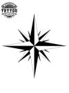 tatouage-ephemere-boussole-origami-design-moderne tatouage-ephemere-boussole-origami-design-moderne