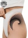 Tatouage Hanche Éphémère Design Unique Original Tatouage Hanche Éphémère Design Unique Original