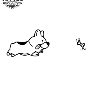 tatouage-ephemere-chien-os-temporaire