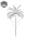 tatouage-palmier-ephemere-femme-design-tropical-elegant