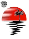 tatouage-ephemere-palmier-graphique-design-tropical tatouage-ephemere-palmier-graphique-design-tropical
