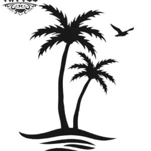 tatouage-ephemere-noir-tropical-design-palmier