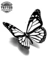 tatouage ephemere papillon 3D realiste temporaire tatouage ephemere papillon 3D realiste temporaire