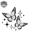 tatouage-ephemere-papillon-etoile-design-unique-elegant tatouage-ephemere-papillon-etoile-design-unique-elegant