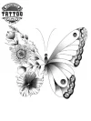 tatouage-ephemere-papillon-fleur-style-unique-image-alt tatouage-ephemere-papillon-fleur-style-unique-image-alt