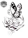 tatouage-ephemere-papillon-fleur-design-raffine-naturel tatouage-ephemere-papillon-fleur-design-raffine-naturel