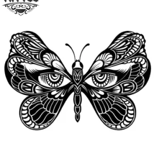 tatouage-ephemere-papillon-noir-blanc-realiste tatouage-ephemere-papillon-noir-blanc-realiste