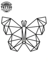 tatouage-papillon-origami-ephemere