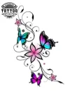 tatouage éphémère papillon relief réaliste tatouage éphémère papillon relief réaliste