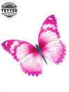 tatouage-ephemere-papillon-rose-lumineux-femme tatouage-ephemere-papillon-rose-lumineux-femme