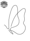 tatouage ephémère papillon trait fin délicat tatouage ephémère papillon trait fin délicat