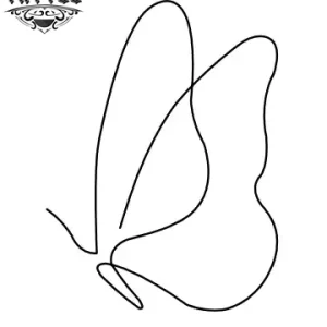 tatouage ephémère papillon trait fin délicat tatouage ephémère papillon trait fin délicat