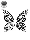 tatouage-ephemere-papillon-tribal-design-temporary-tattoo tatouage-ephemere-papillon-tribal-design-temporary-tattoo